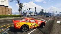 GTA V Mod - LIGHTNING MCQUEEN !! CARS - GTA 5 PC Mod