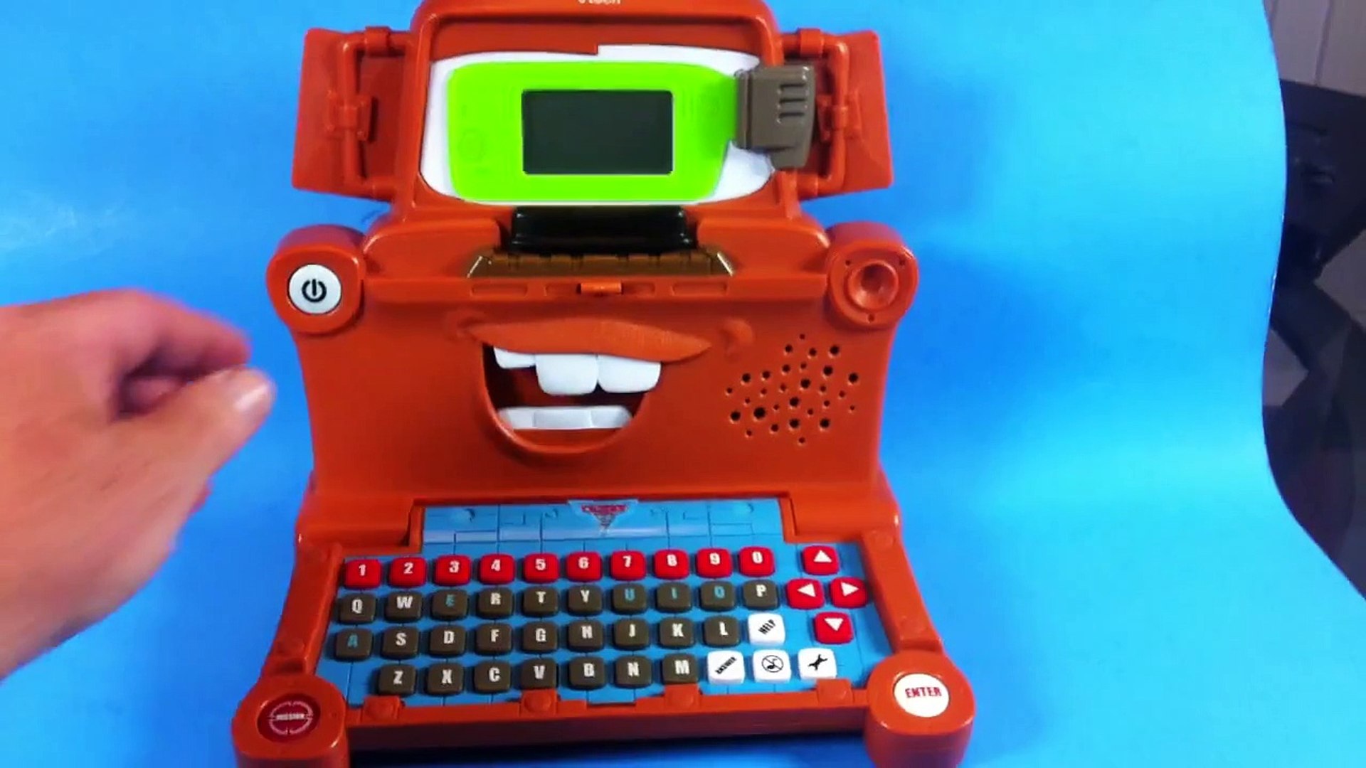Vtech Disney Pixar Cars Mater's Spy Mission Laptop Computer Moving Mouth!!  - video Dailymotion