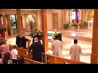 Cardinal Rigali & Archbishop Chaput  visit the St. John Neuman Shrine