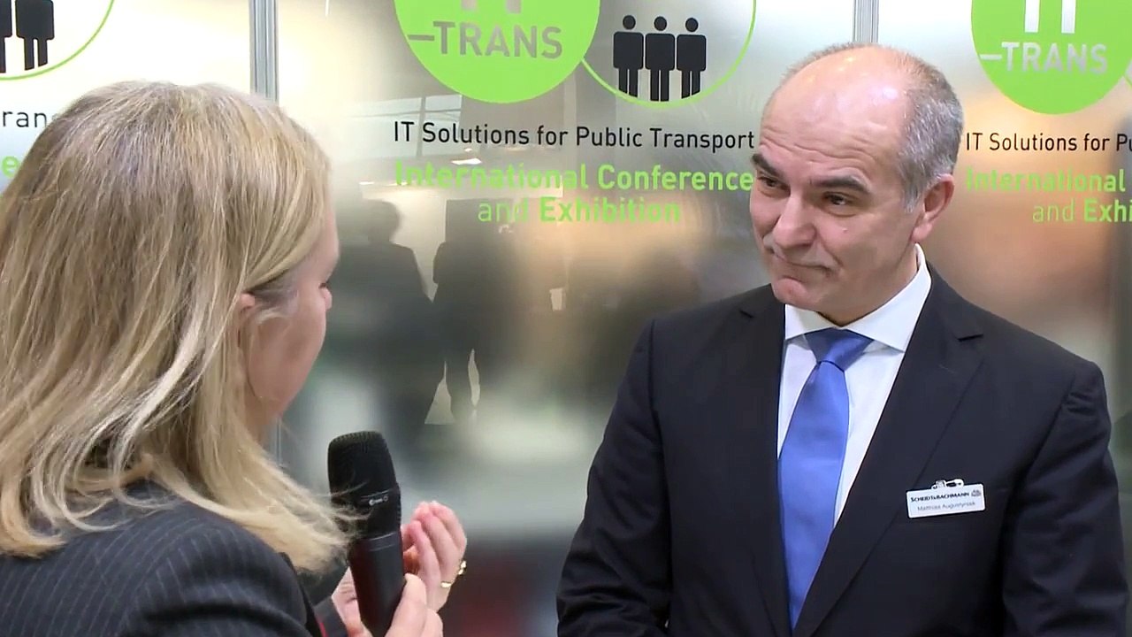 IT-TRANS 2014 - Interview with Dipl.-Ing. Matthias Augustyniak from Scheidt & Bachmann