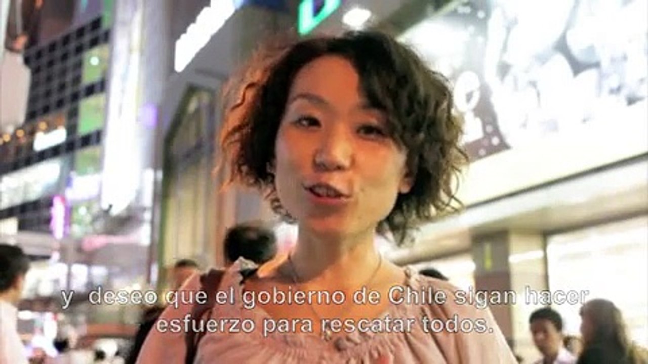 Para 33 hombres mineros - Mensaje desde Japon 1/3