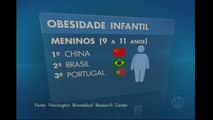Crianças brasileiras estão entre as mais gordinhas do mundo