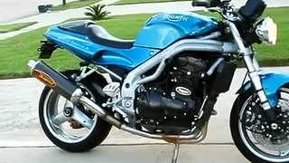 2001 Triumph Speed Triple walk around