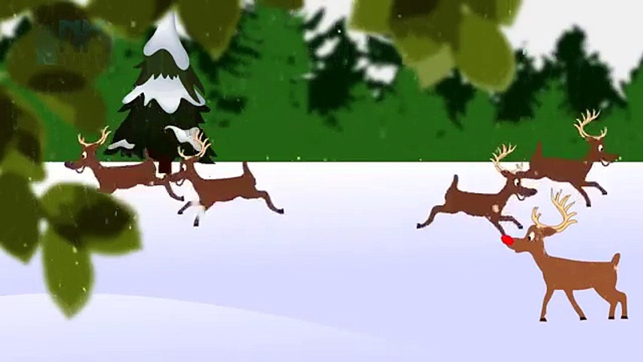 Rudolph The Red Nosed Reindeer Song - Christmas Songs for Children