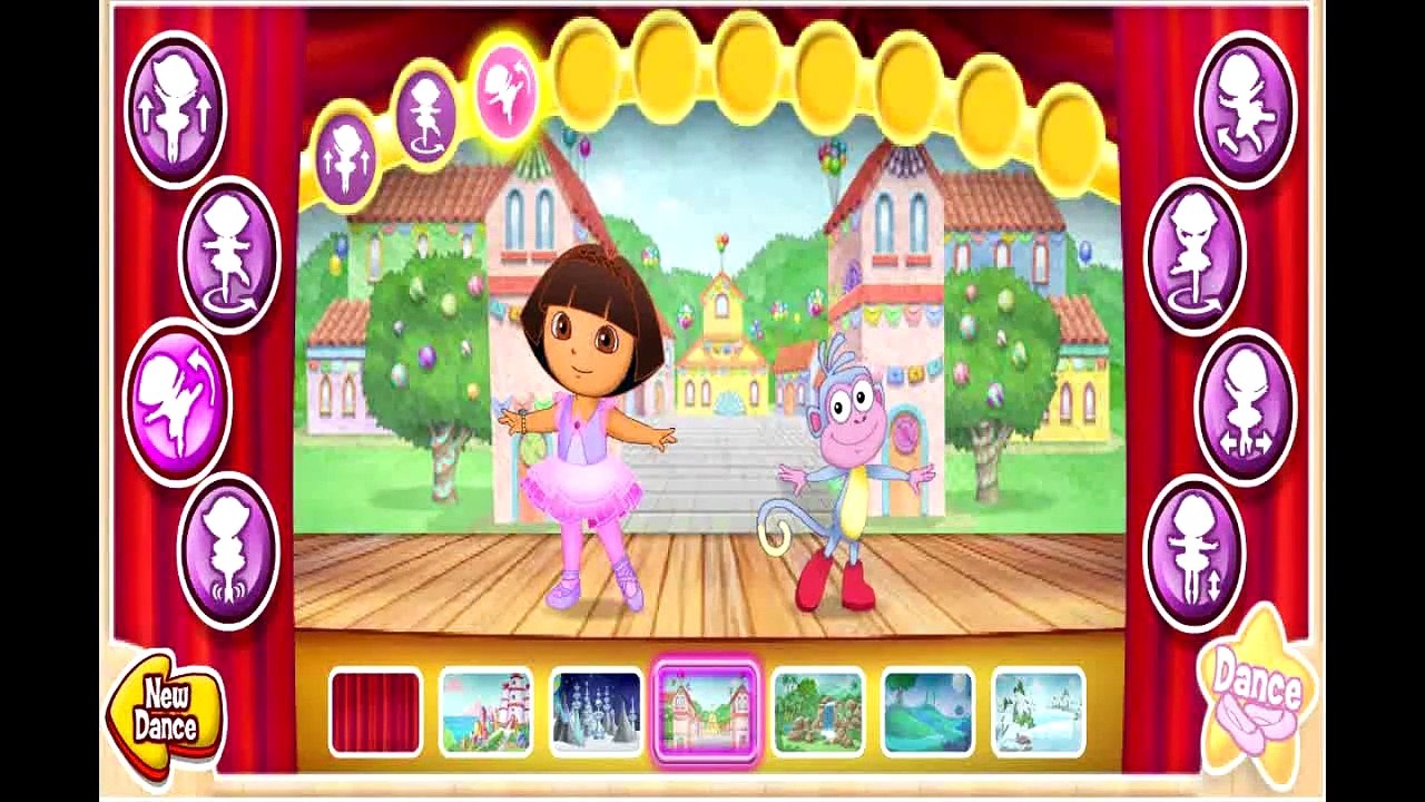 [HD] 도라 더 익스플로러 부츠 발레#2 Dora the explorer both ballet game nickelodeon Dora for children