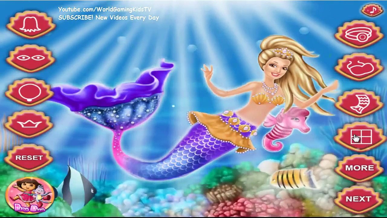 Color Changing Barbie Mermaid Lumina Color Magic Pearl Princess Disney Ariel Mermaids Wate