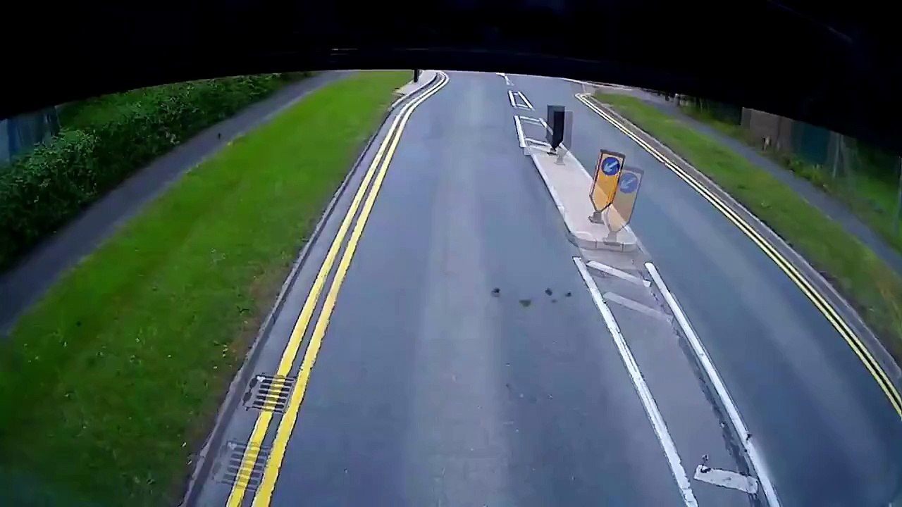 Biker-thows-his-gloves-away-in-disgust-after-