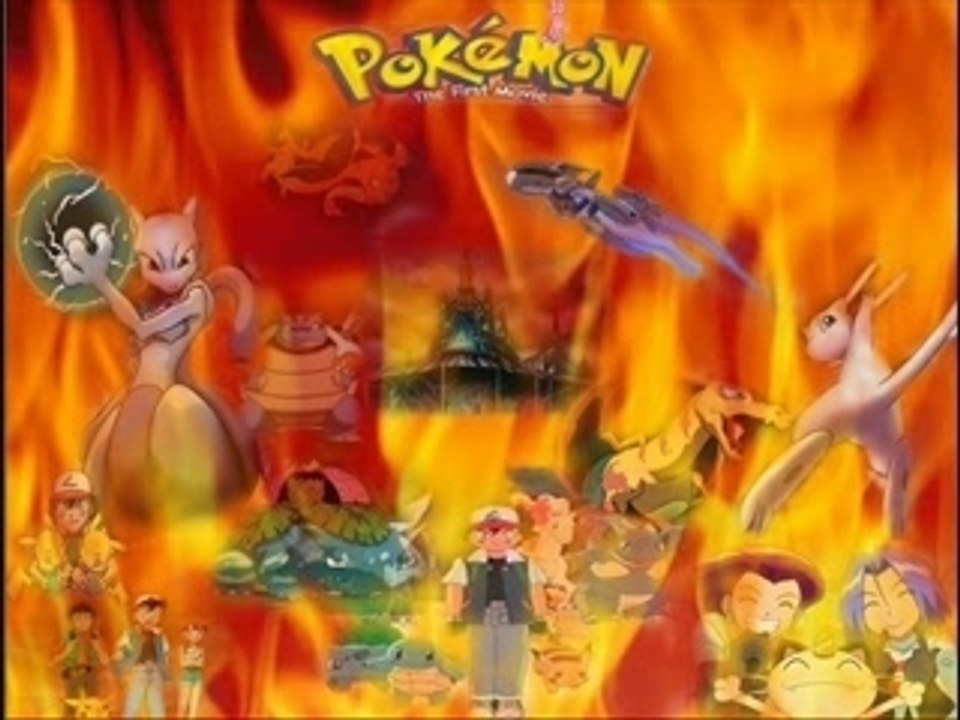 Pokemon the first movie poster