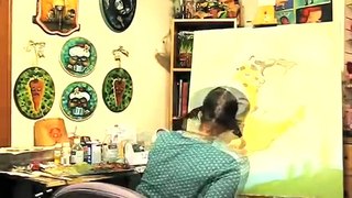 Angie Mason Paints 'Dealt Hand' - A Docu-Mini