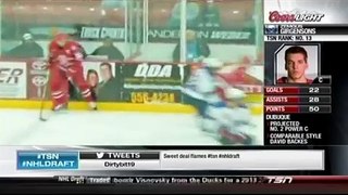 2012 NHL Draft - #14 Pick Overall - Zemgus Girgensons - Buffalo Sabres.
