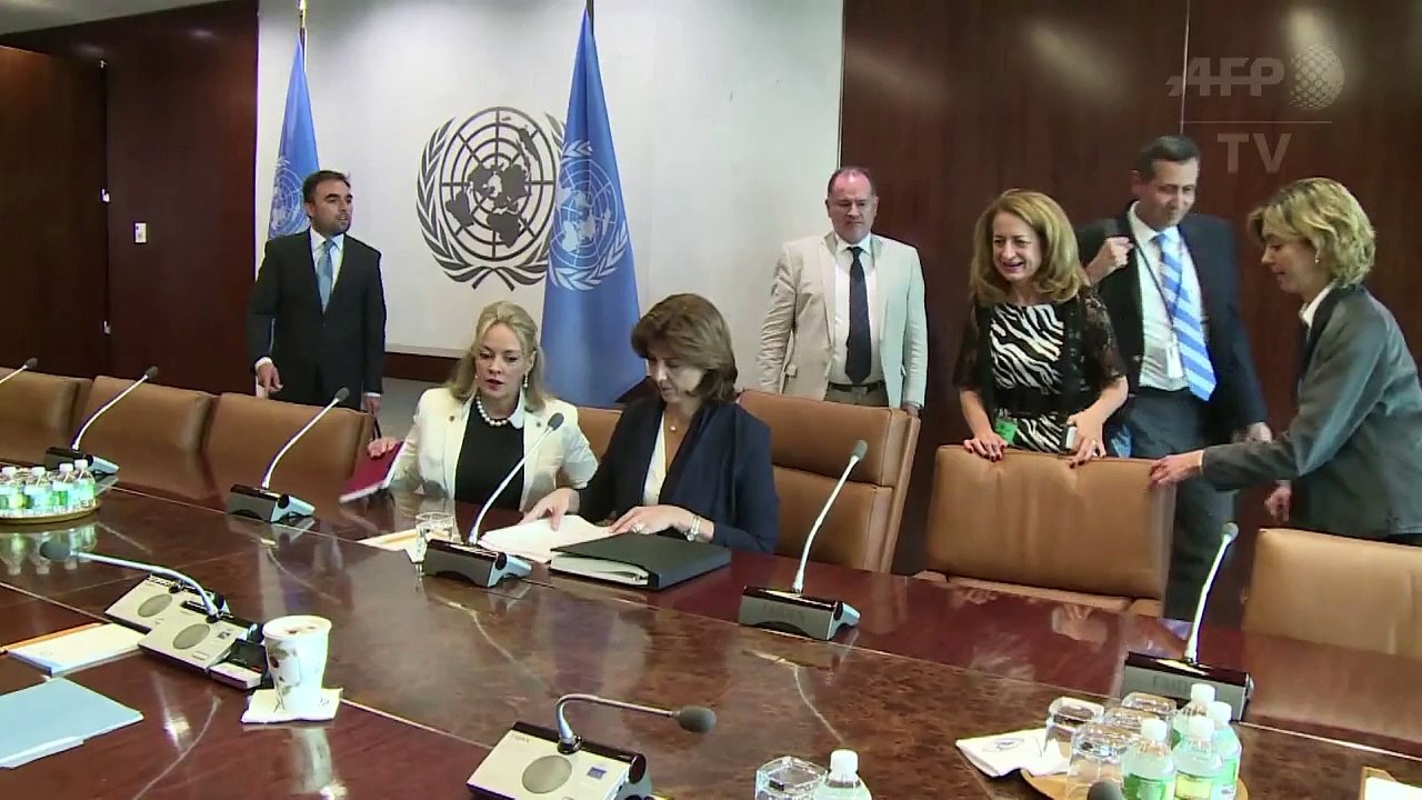 Colombian FM at UN to discuss Venezuela border crisis