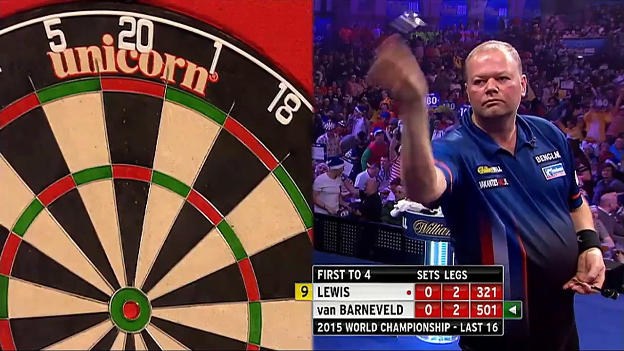 PDC World Darts Championship 2015 - 9 DARTER ADRIAN LEWIS !