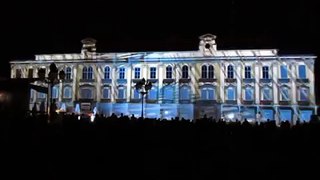 Proiectie 3d Muzeul de arta Timisoara, Piata Unirii, Palatul Baroc