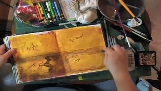 Art Journal Technique: Dirty Pages