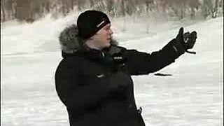 News Reporter VS Snow Tube