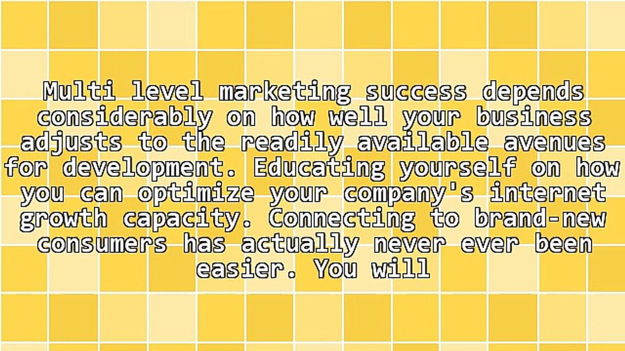 Energize Your Network Marketing With These Suggestions