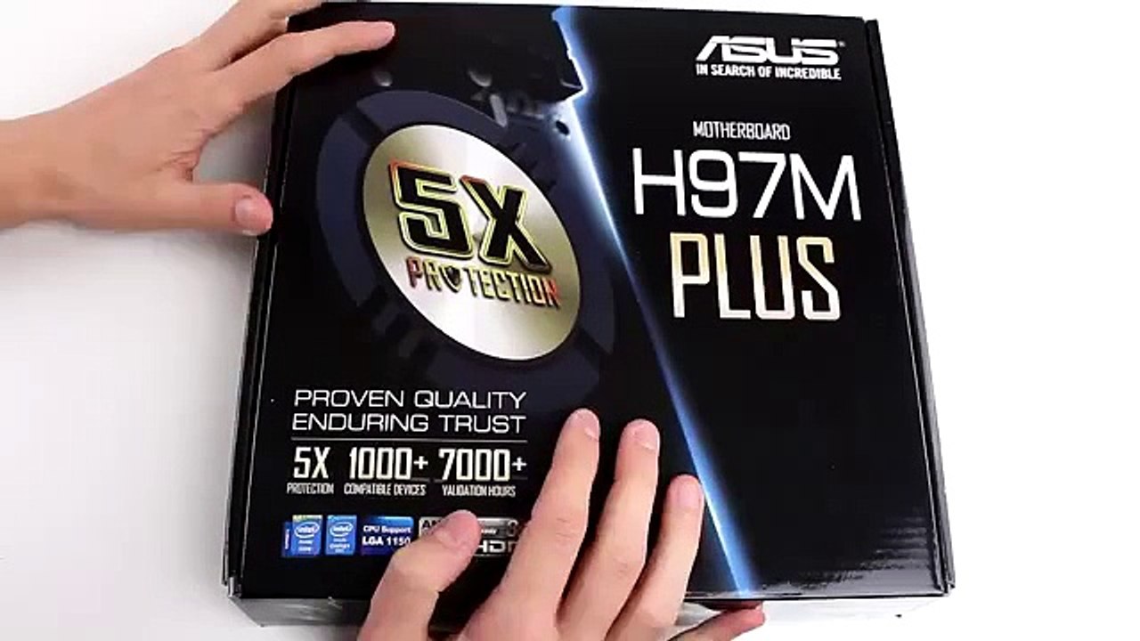 ☆ Asus H97mplus Mainboard Sockel 1150 Micro Atx Intel H97 4x Ddr3ram 6x Sata Pcie 30 X16 ☆