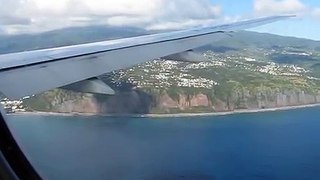 Atterrissage Ile de la Réunion (Air AUSTRAL)