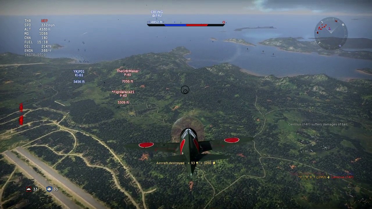 War Thunder J2M2 Jap