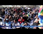 African migrants staged a protest outside Israel parliament