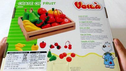 Voila S033C Crate of Fruit (과일가게놀이) 오렌지, 사과, 배, 딸기, 체리, 바나나 장난감 играчка 玩具 おもちゃ oyuncak juguete खिलौ