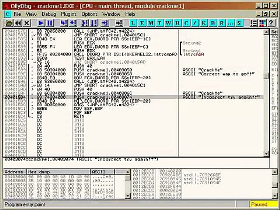 Weekend Warriors 02-part2- Reverse Engineering