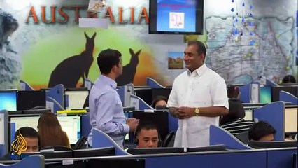 Call Center Agent, Philippines on Al Jazeera News
