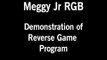 Meggy Jr RGB: Demonstration of Reverse Game