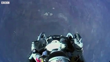 Felix Baumgartner Jump From Space 128,000ft (39km) !! REDBULL