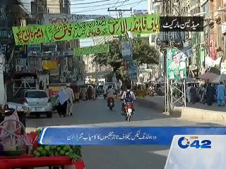 Strike in city all small and big markets remain closed