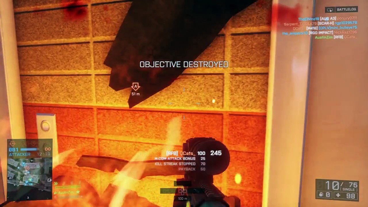 Random chaos. Why BF is better than COD