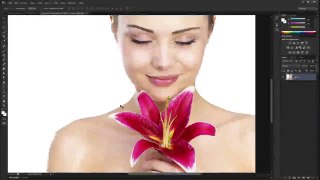 How to create partial black and white images in Photoshop Tutorial for beginner HD