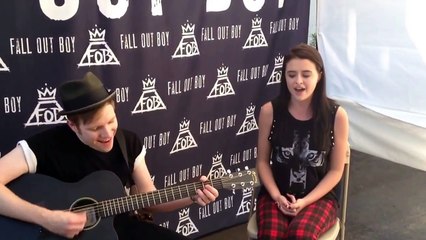 MacKenzi Heyman sings with Patrick Stump of Fall Out Boy!