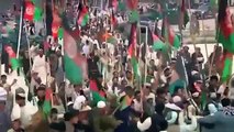 Afghans Protest Over Terrorist Paki Punjabi ISI Border Aggression