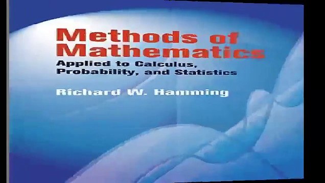 Methods of Mathematics Applied to Calculus Probability and Statistics Dover Books on Mathematics