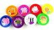 Peppa Pig Cans Play Doh Surprise Eggs doug toys Angry Birds Egg Disney