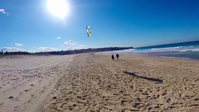 Revolution Kite & SpongeBob Squarepants at Maroubra Beach, Sydney with Frankie & Guests