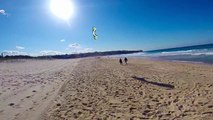 Revolution Kite & SpongeBob Squarepants at Maroubra Beach, Sydney with Frankie & Guests
