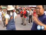 我们不是木头人 Beijing wangfujing street freeze