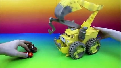 Disney Pixar Lightning McQueen & Mater Have Fun with Collossus XXL Screaming Banshee & DJ