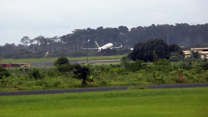 My Camair-Co take-off from Dla Int Airport.