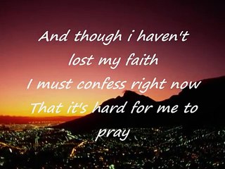 I will sing with lyrics Don Moen