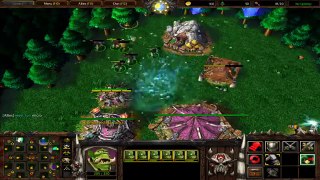 Warcraft 3: The Frozen Throne Gameplay Online Multiplayer  (Orc 4v4 on PC)