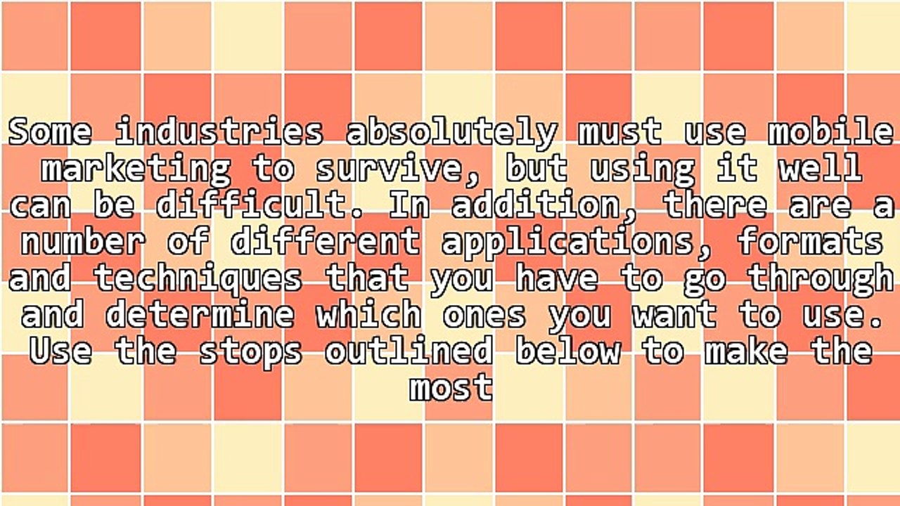 Tips And Tricks To Mobile Marketing Design