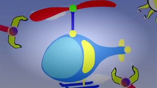 Cartoons for children about cars. Construction game. Car and helicopter. Big trucks for ki