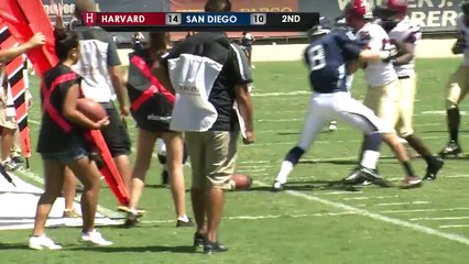 Highlights: Harvard Football Opens 2013 with Win at San Diego