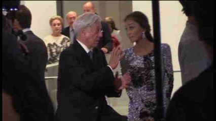 Vargas Llosa e Isabel Preysler, primera aparición pública en Nueva York