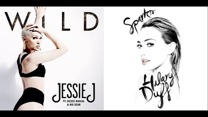 Jessie J Vs. Hilary Duff - Wild Sparks (Mashup)
