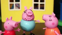 Peppa Pig DisneyCarToys Light Up with George Daddy and Mommy Pig Toys Review