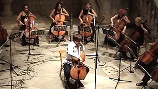Luka Šulić plays de Falla Ritual Fire Dance with Cello Ensemble